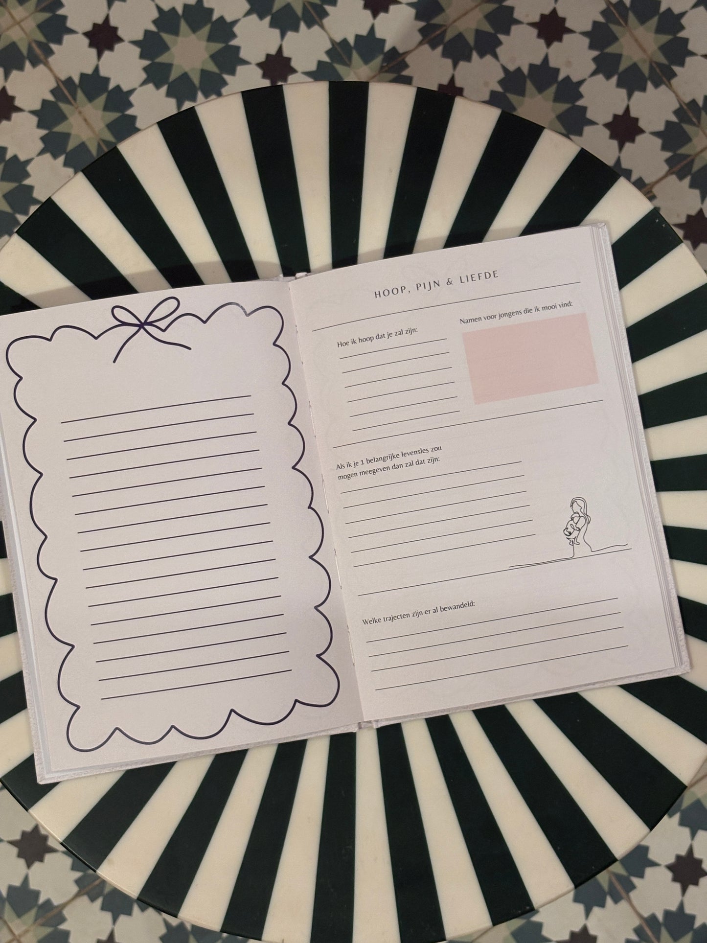 Kinderwens journal.
