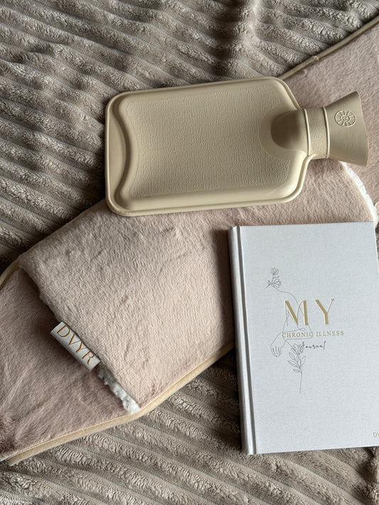 Giftset, Hot cuddle & My chronic illness journal.